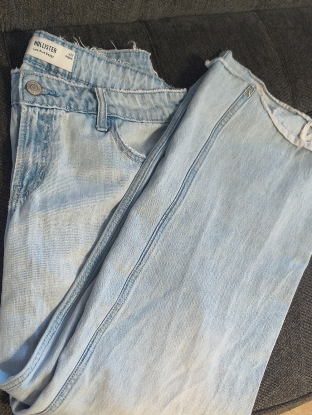 Hollister Women's Light Blue Skinny Jeans